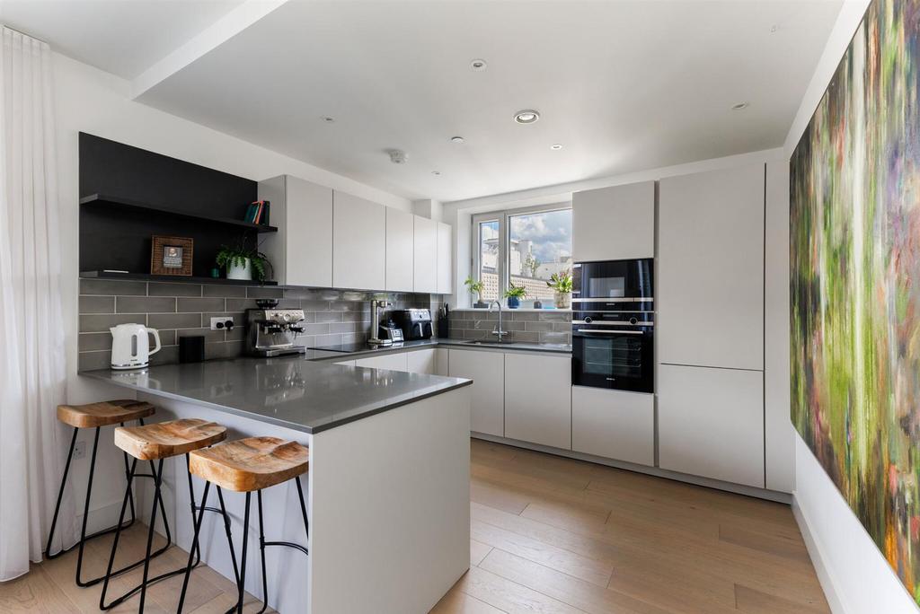 Open-plan living area