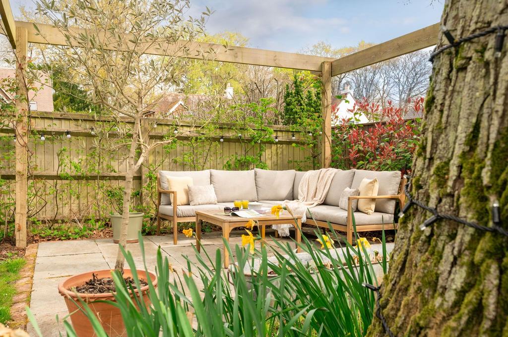 Patio area with Pergola