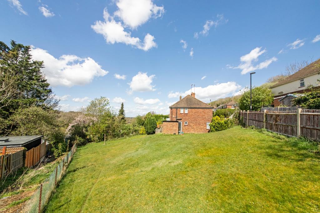 Rear Garden looking at side of property