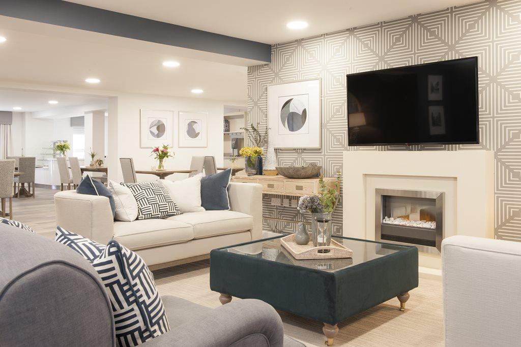 Typical homeowners' lounge
