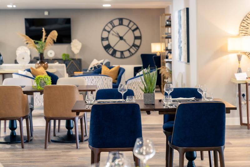Typical bistro serving meals daily
