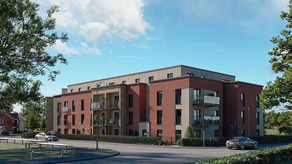 CGI of the front exterior