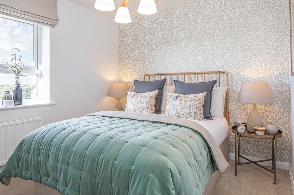 Further double bedroom in the Moresby 3 bedroom...