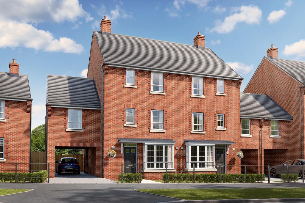 Barratt Homes Orchard Green @Kingsbrook Hythe...