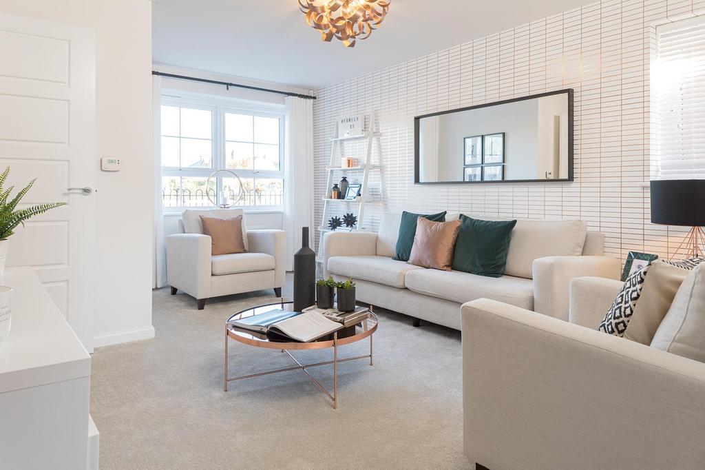 Lounge in the Maidstone three bedroom home