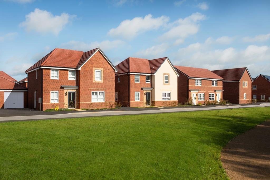Exterior view of 4 Bed Radleigh and 2 Bed...