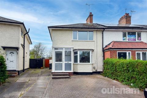 3 bedroom end of terrace house for sale, Hullbrook Road, Billesley, Birmingham, West Midlands, B13