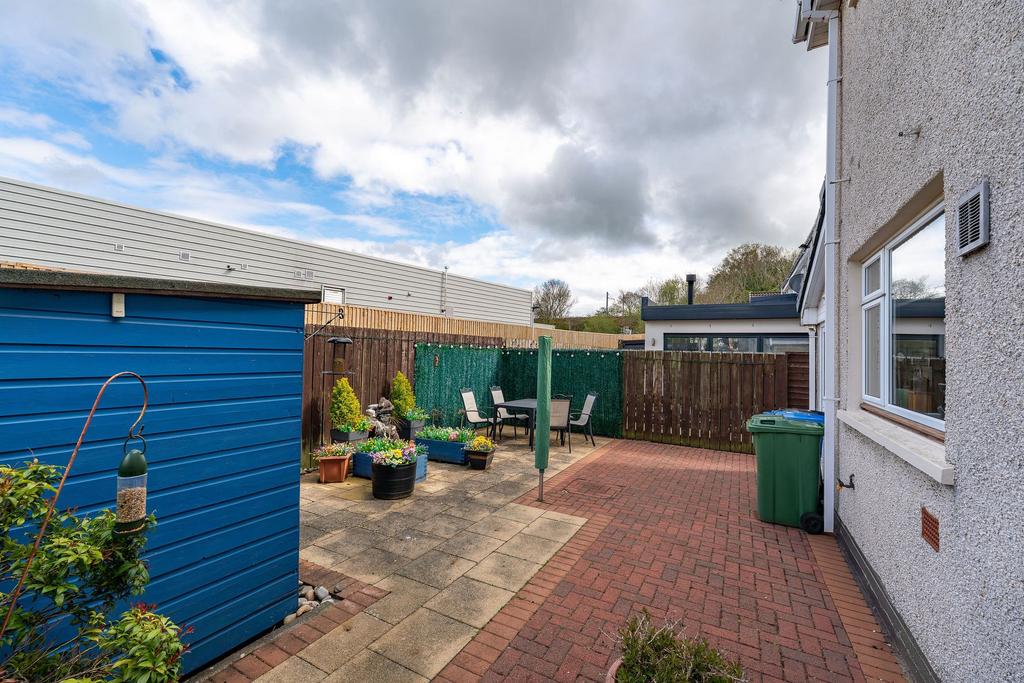 Rear garden