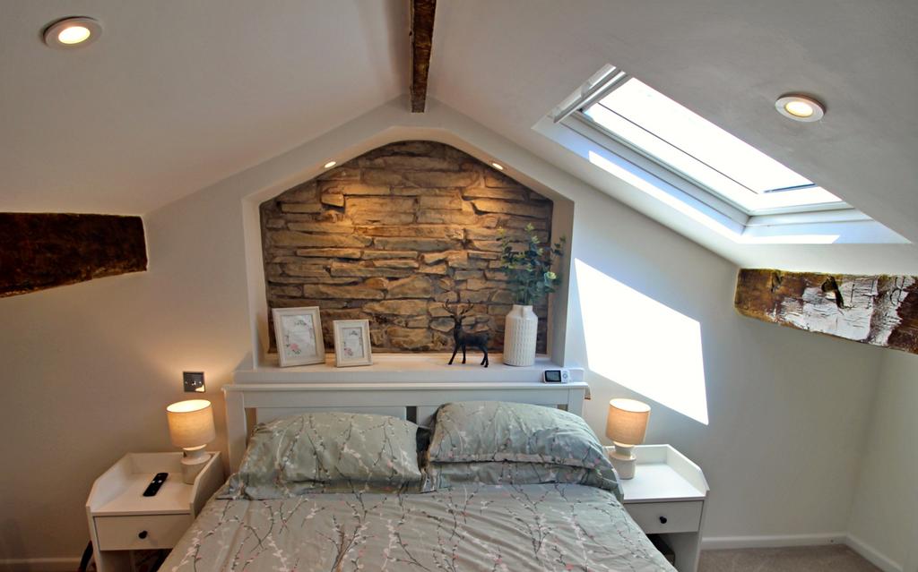 Exposed Stone Chimney Breast