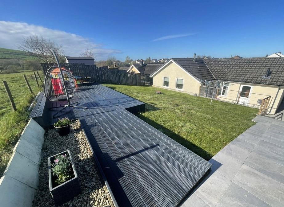 Rear garden