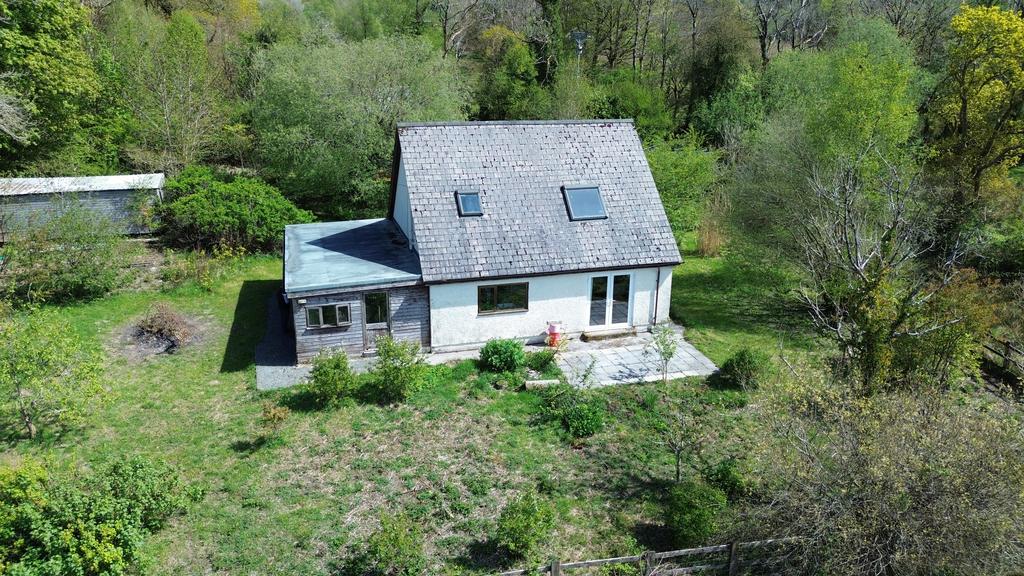 Rear of property