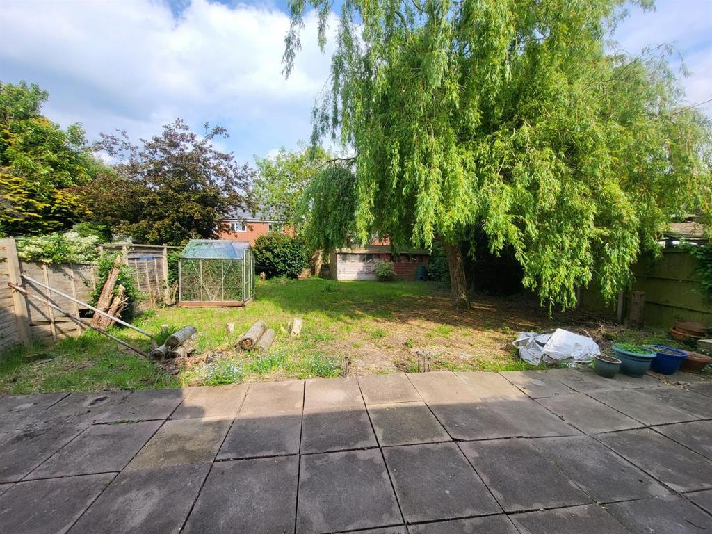 Private Rear Garden