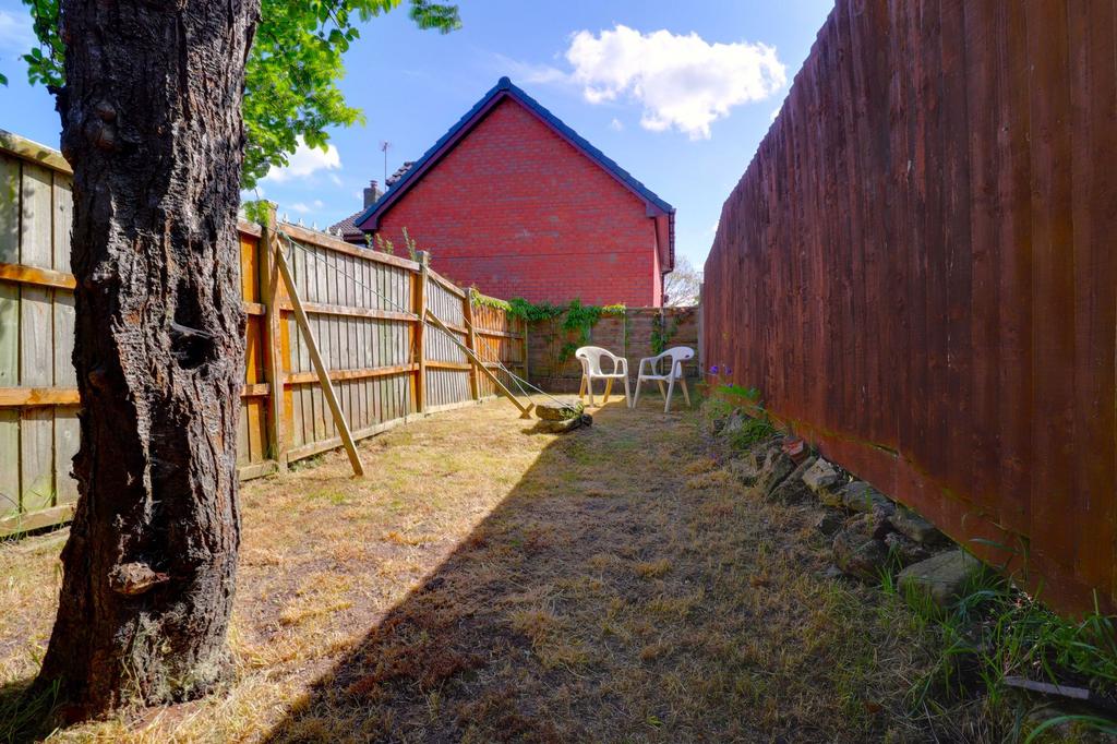 Private rear Garden