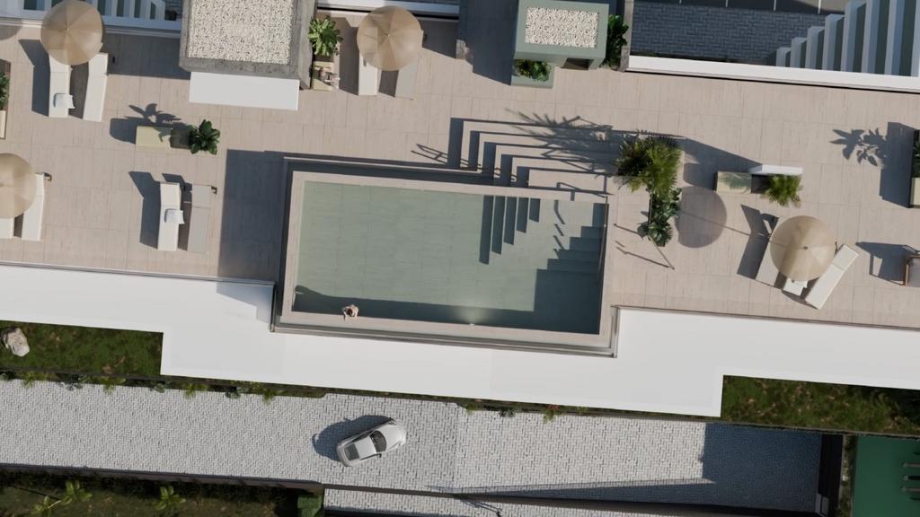 Swimming pool area, swimming pool