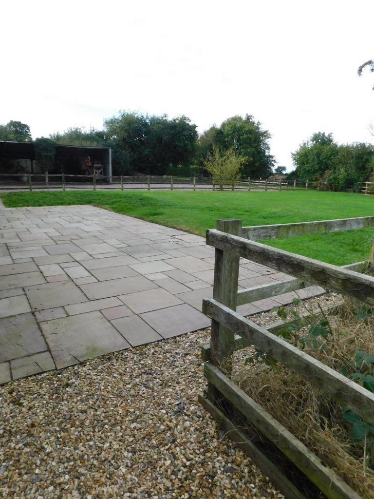 Rear garden