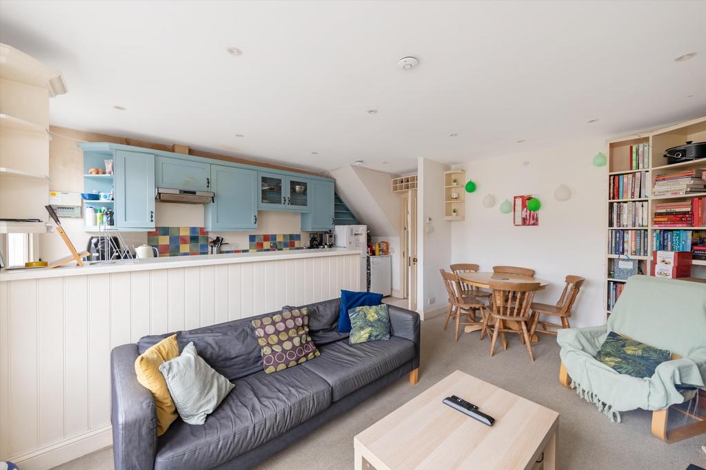 Open-plan living area