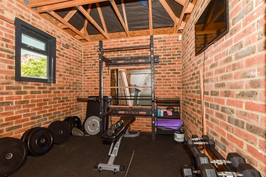Garage (Used As A Gym)
