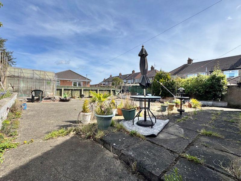 Rear garden