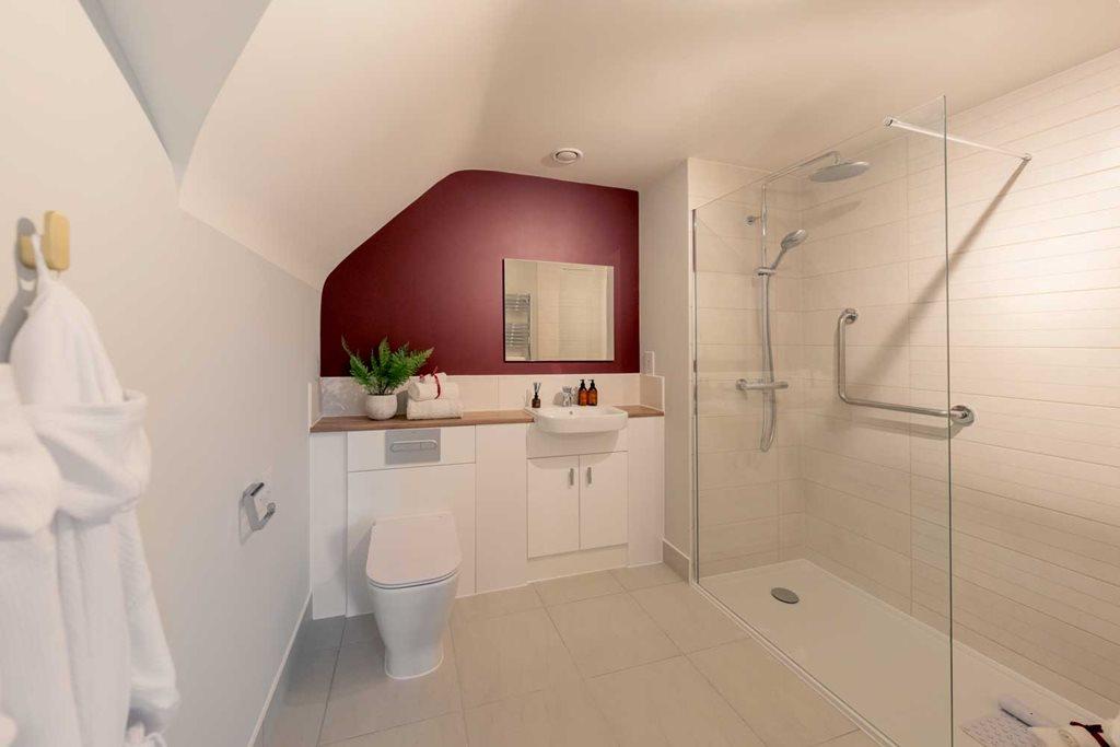 Show home shower room