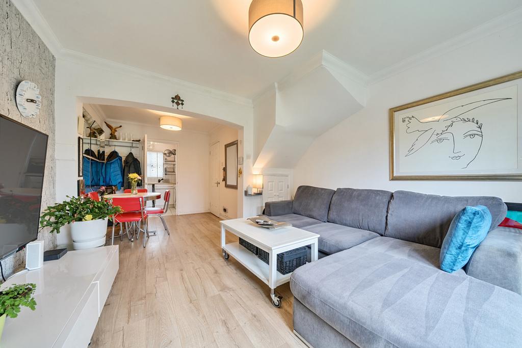 Open-plan living area, open plan living