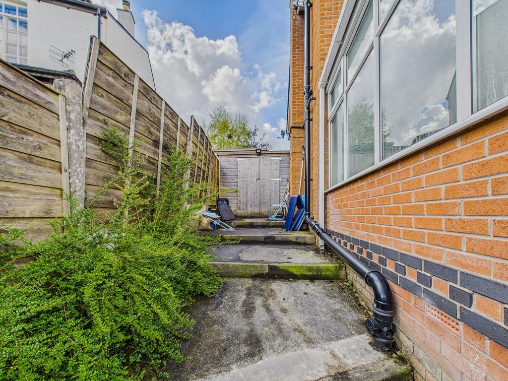 Rear Garden - Secure Shed