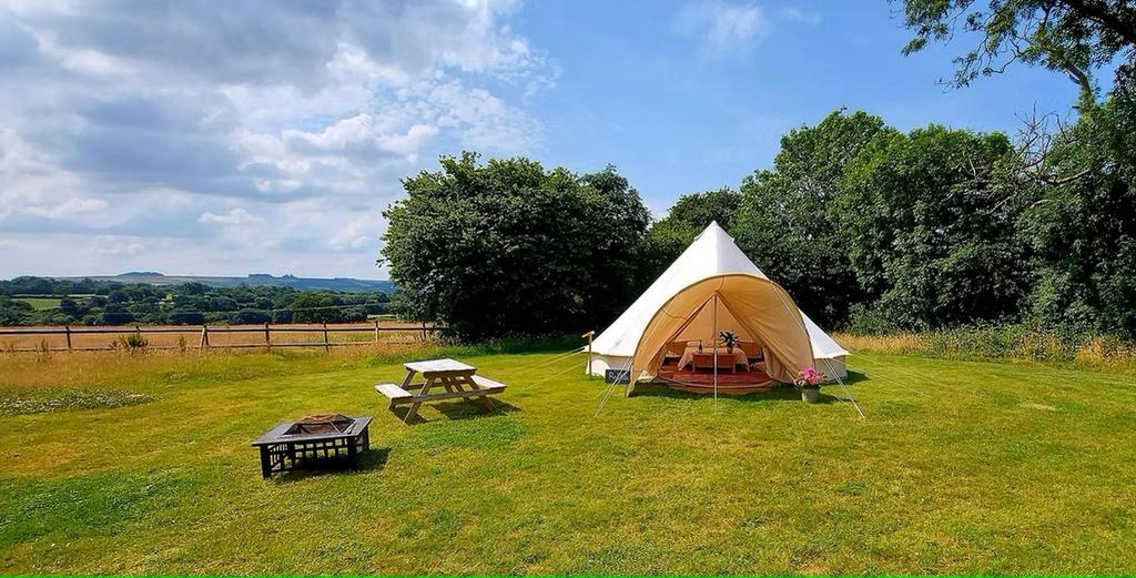 The glamping / camping site