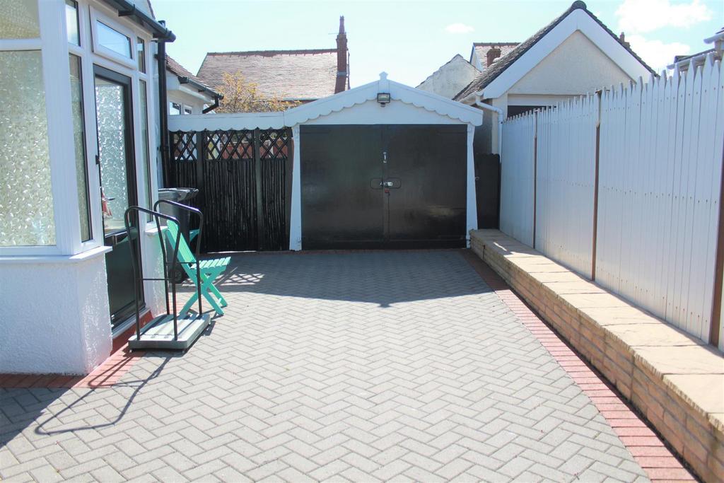 Prefabricated concrete single car garage