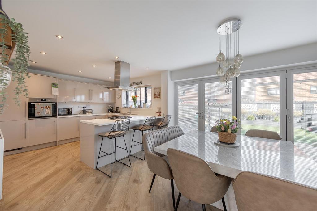Open-plan living area
