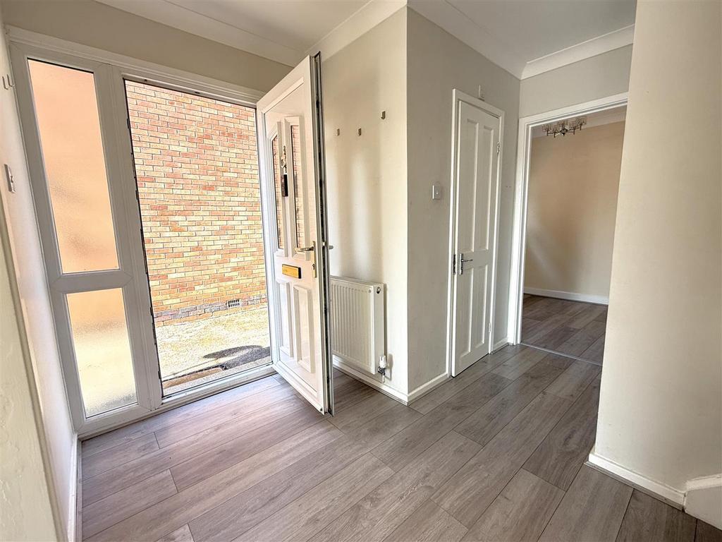 Initial l shaped entrance hall