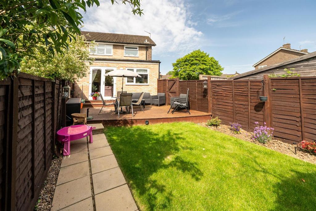 Rear garden