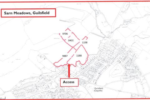 Land to rent, Sarn Meadows, Brookfield, Guilsfield, SY21