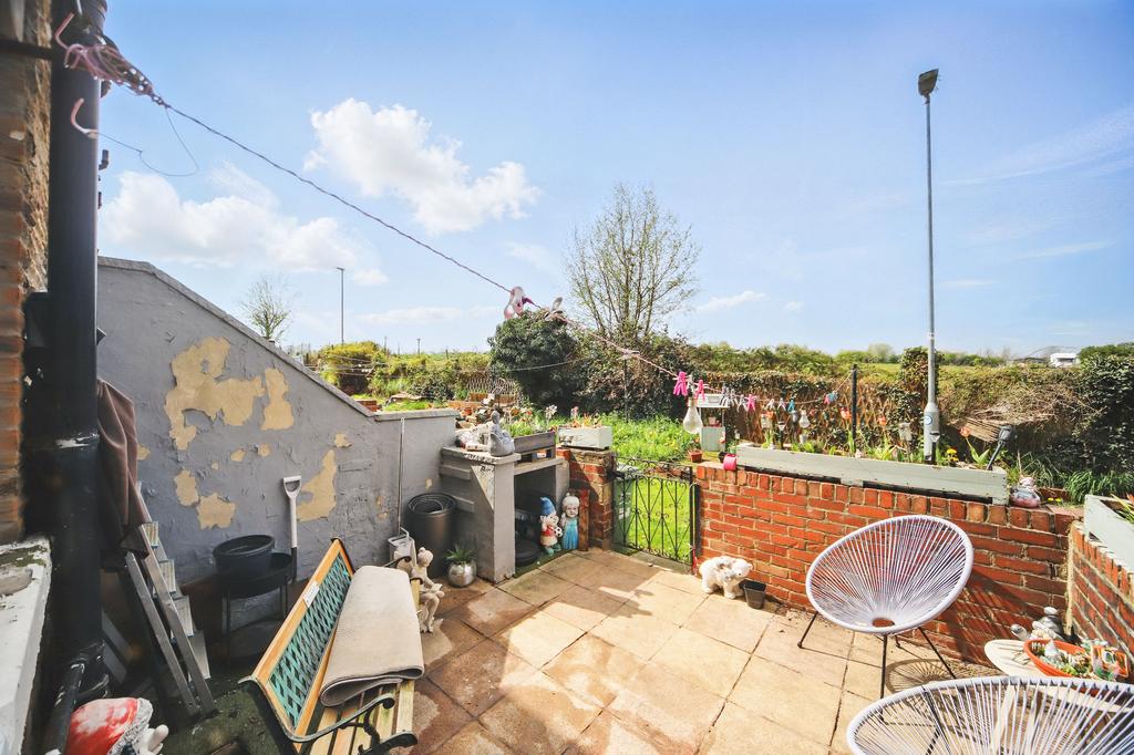 Rear garden