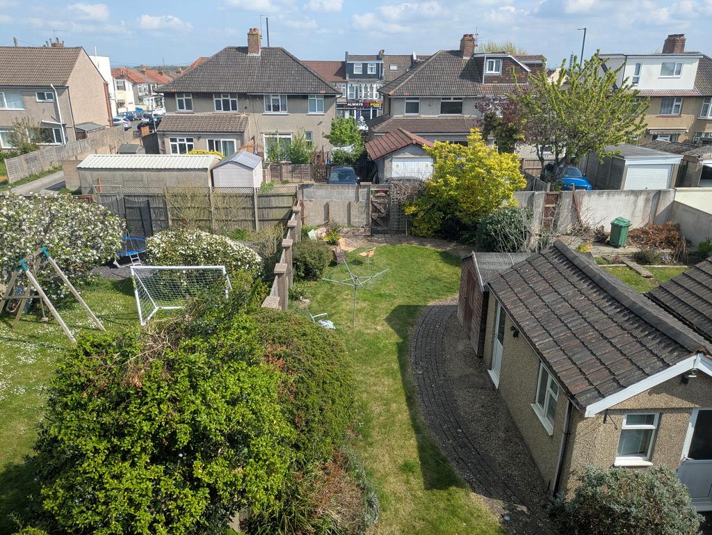 A beautifully landscaped garden with ample spac...