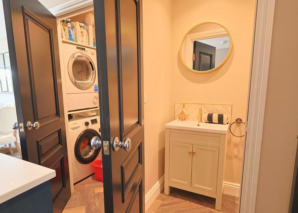 Utility Cupboard and Downstairs WC