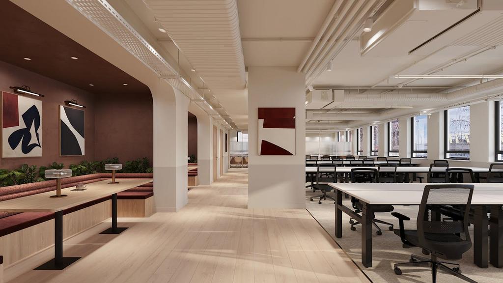 CGI - First Floor Open Plan CGI