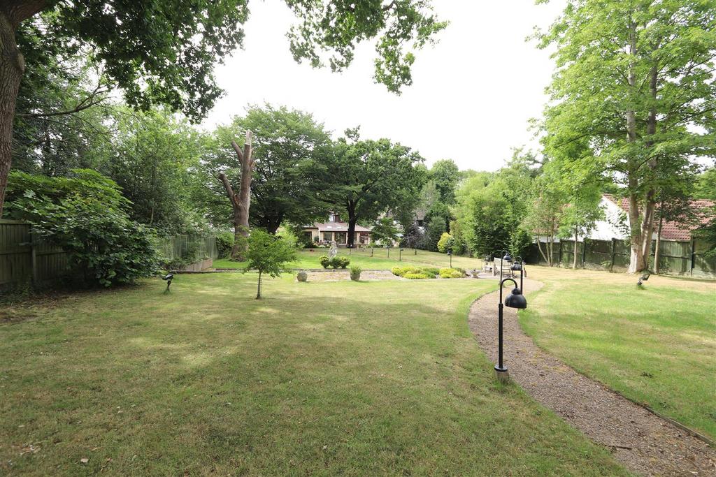 Rear garden