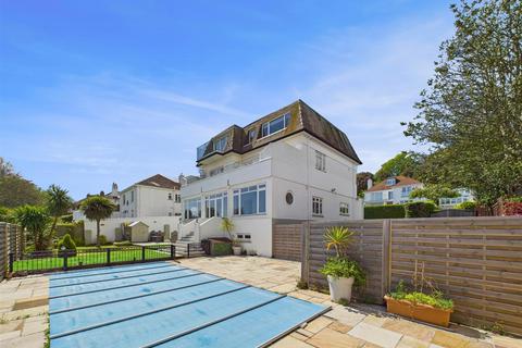 Multi generation home with pool and sea views