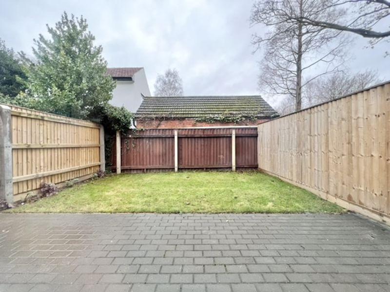 Rear garden