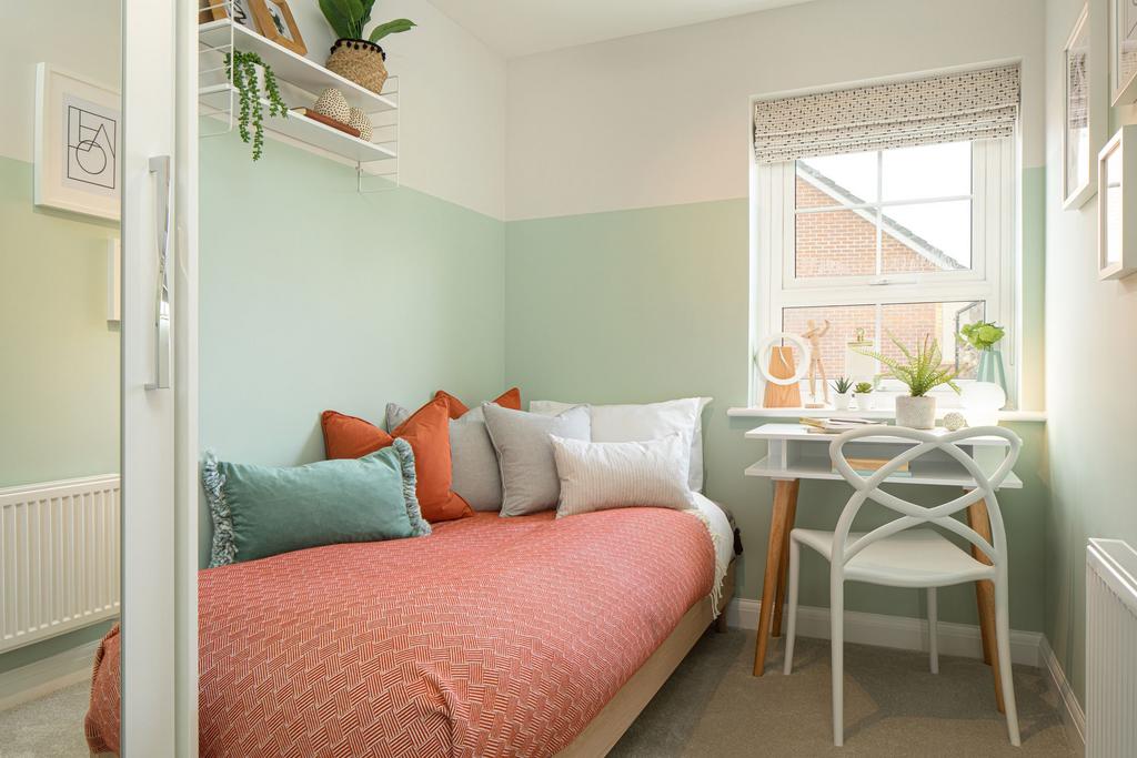 Single bedroom, moresby, 3 bed house type