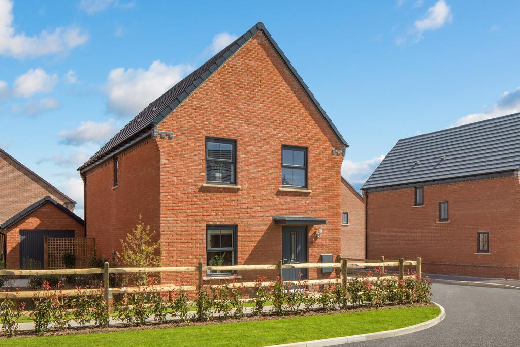 Outside view of The Hanbury 4 bedroom home