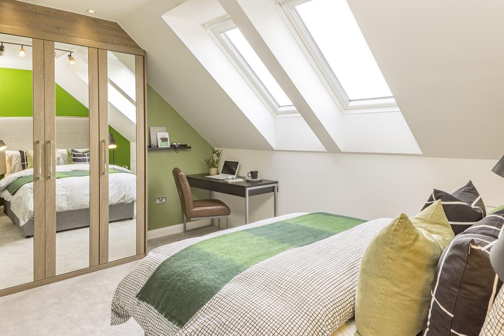 Bedroom in the Draycot 3 bedroom home