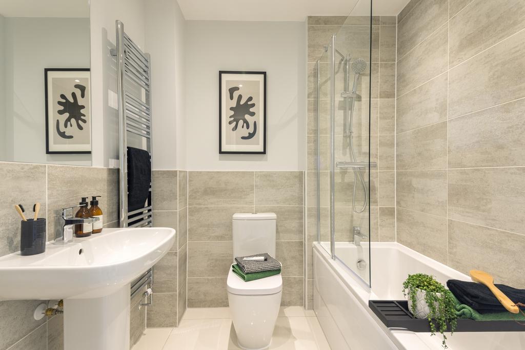 Bathroom in the Draycot 3 bedroom home
