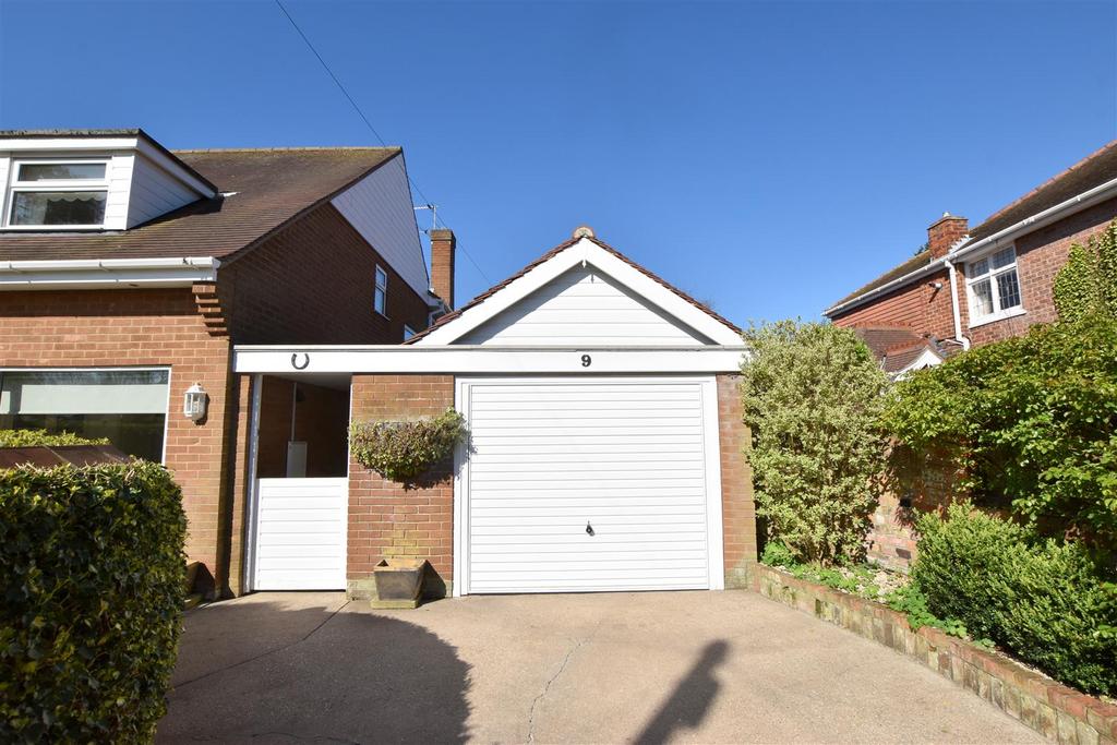 Detached brick garage