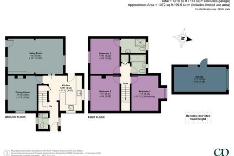 3 bedroom semi-detached house for sale, Bury Road, Shillington, Hitchin, SG5