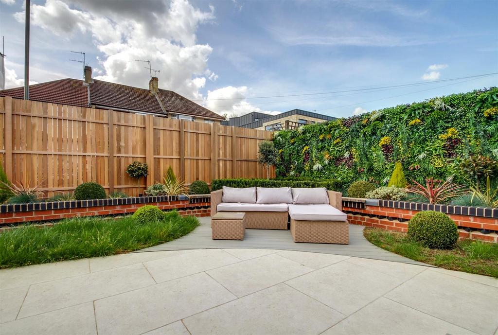 Patio view, garden