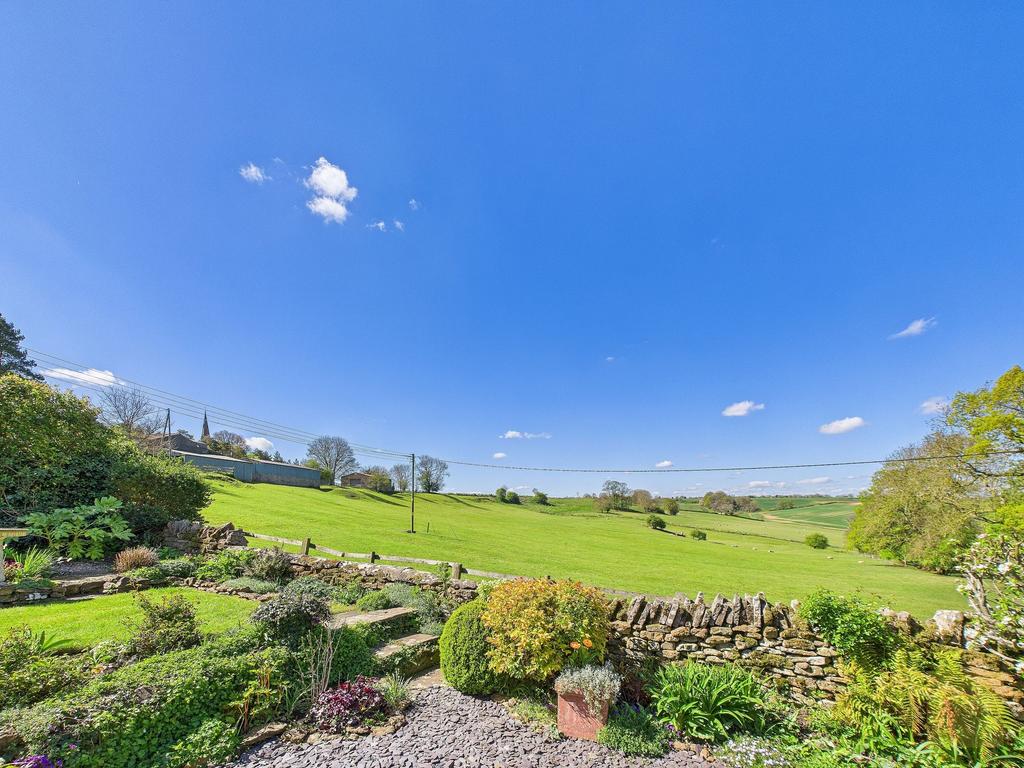 View from the garden
