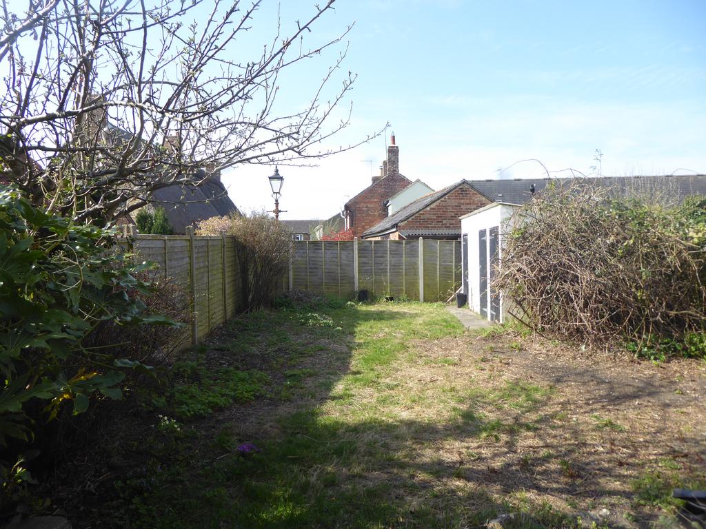 Rear garden