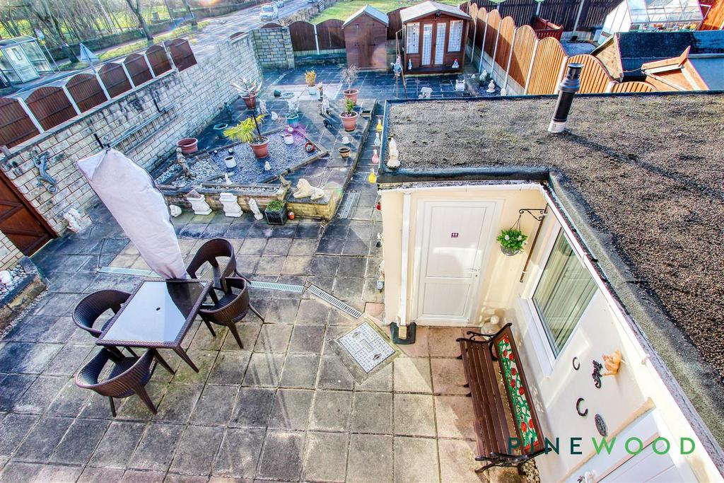 Rear garden