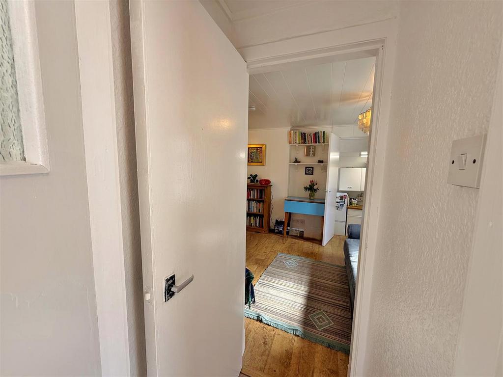 Bathroom hallway looking towards lounge