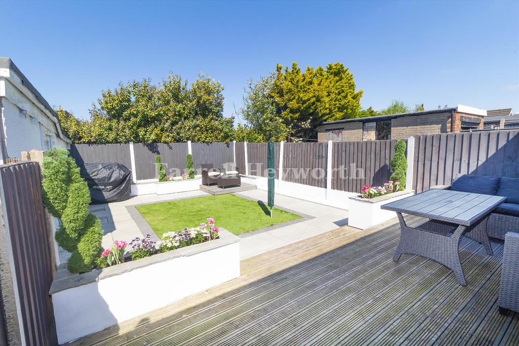 Rear garden